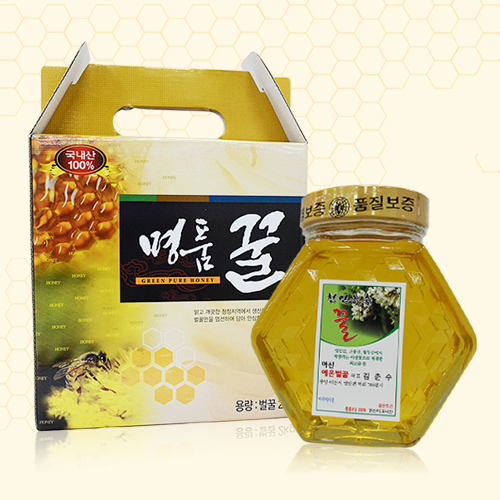 100% 천연농축 아카시아꿀 2.4kg